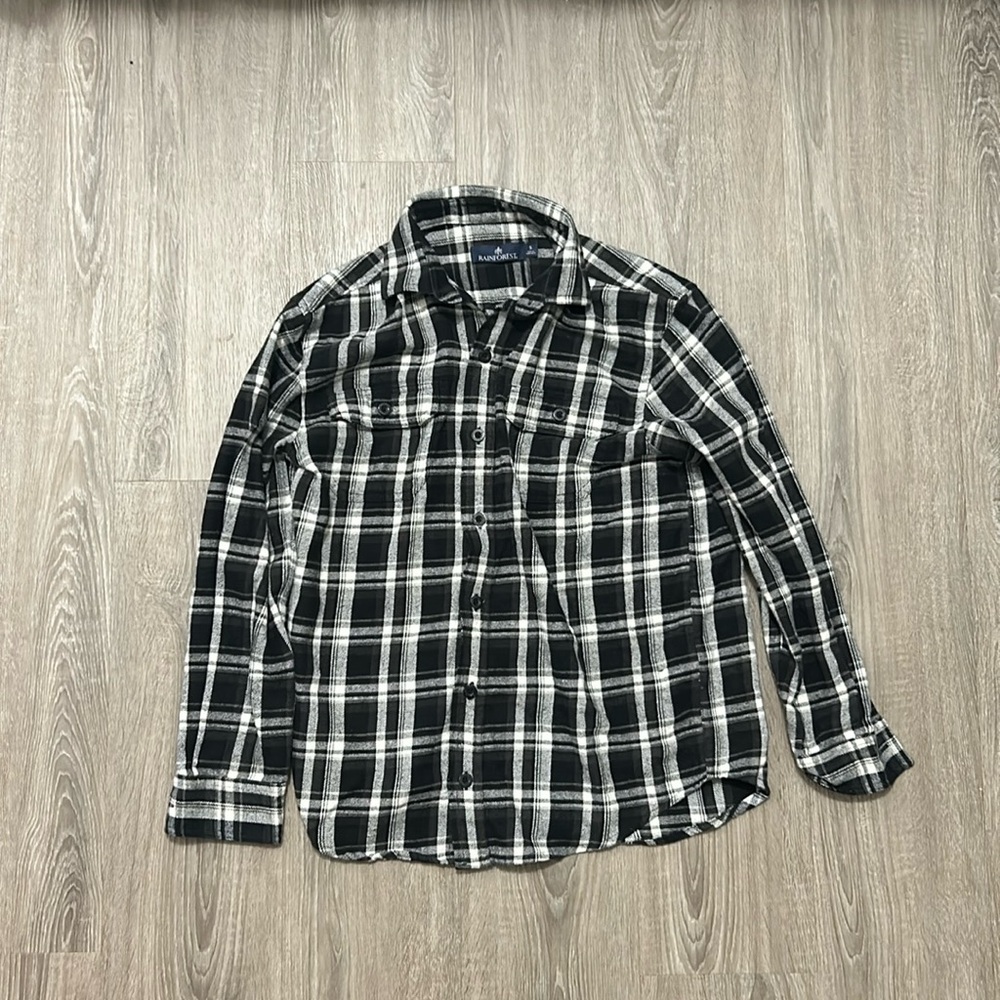 Black and White Flannel